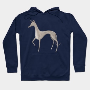 Whippet Portrait Hoodie